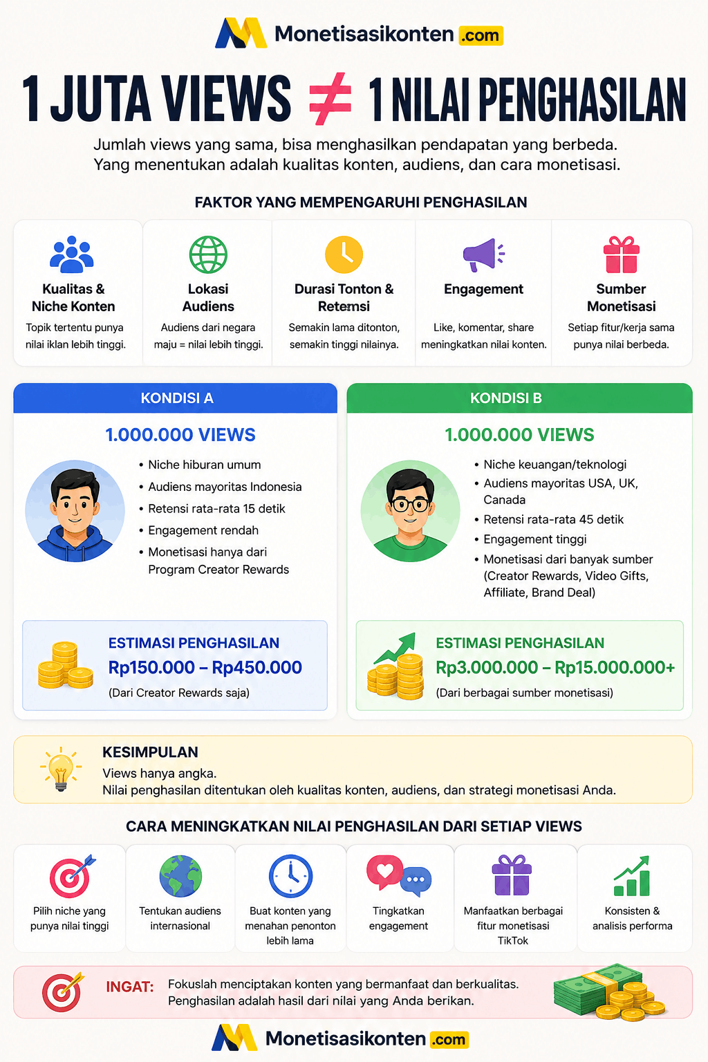 Apakah Semua Views TikTok Menghasilkan Uang