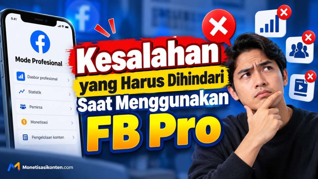 Kesalahan yang Harus Dihindari Saat Menggunakan FB Pro